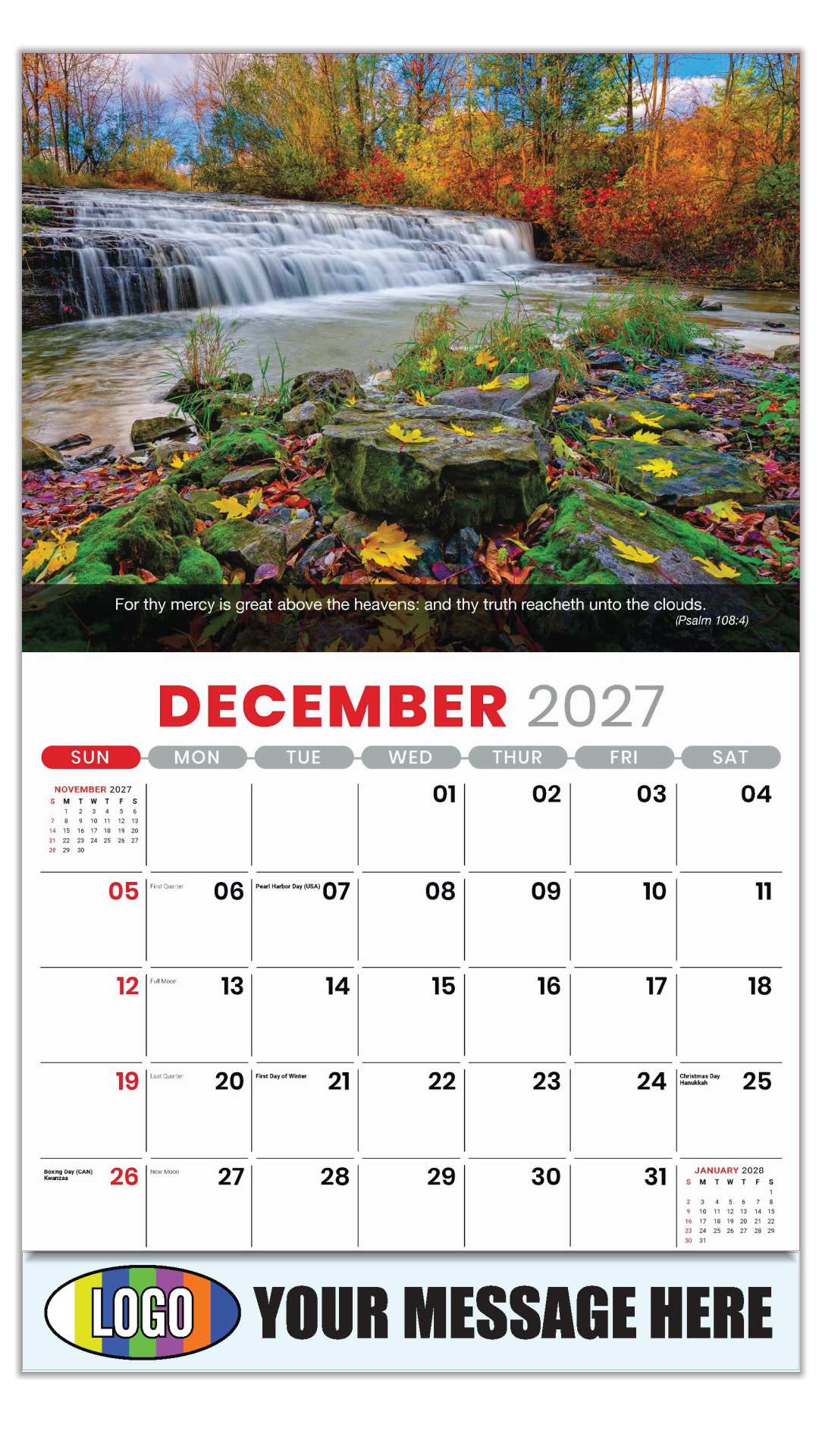 2027 Faith Passages Business Promotional Calendar