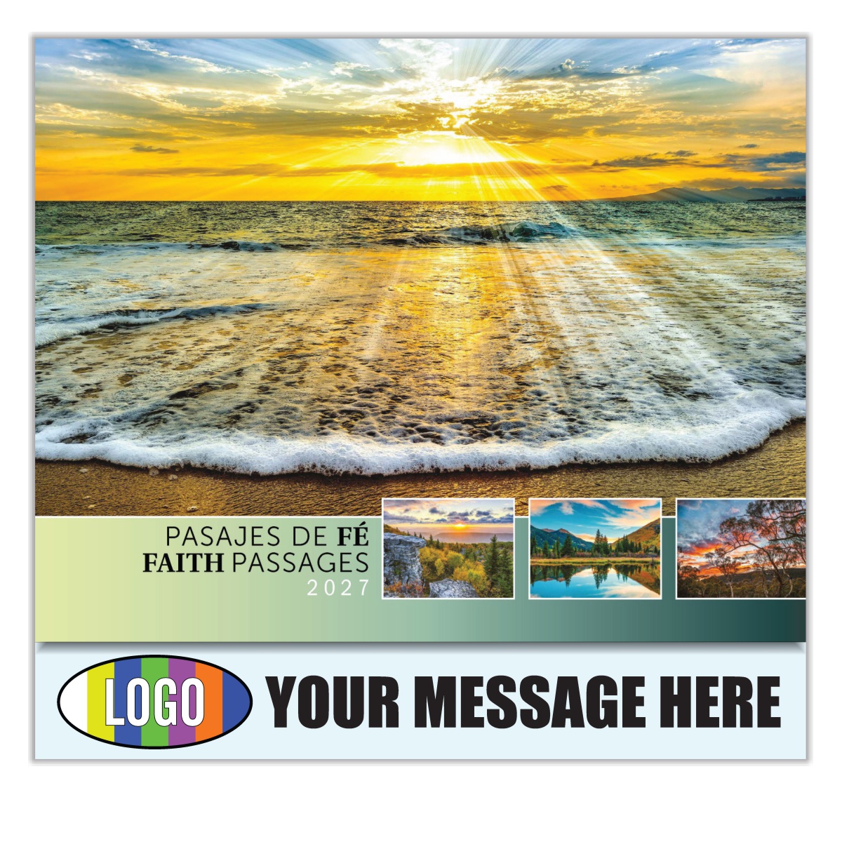 2027 Faith Passages Bilingual Business Promotional Calendar