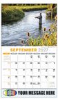 2027 Fishing and Hunting Business Promotional Calendar