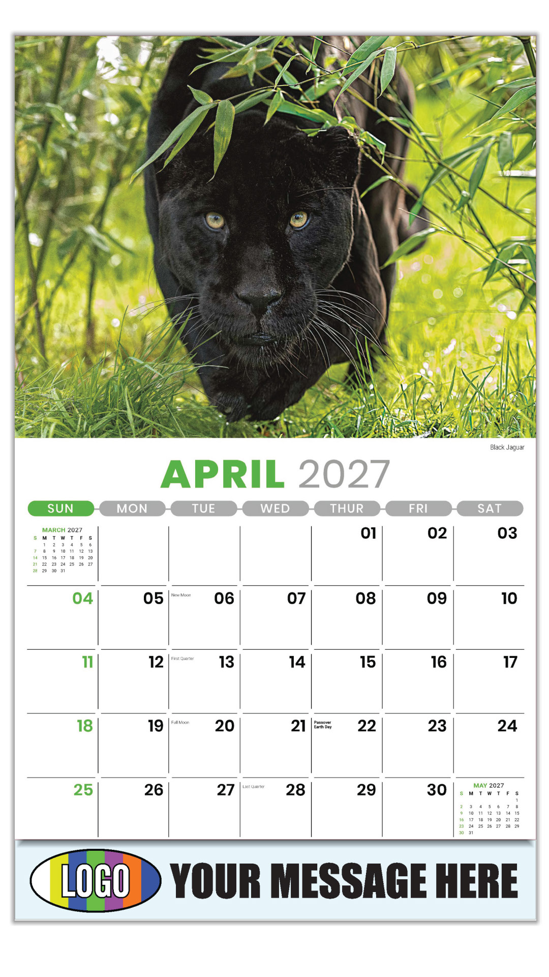 2027 International Wildlife Business Promotional Calendar
