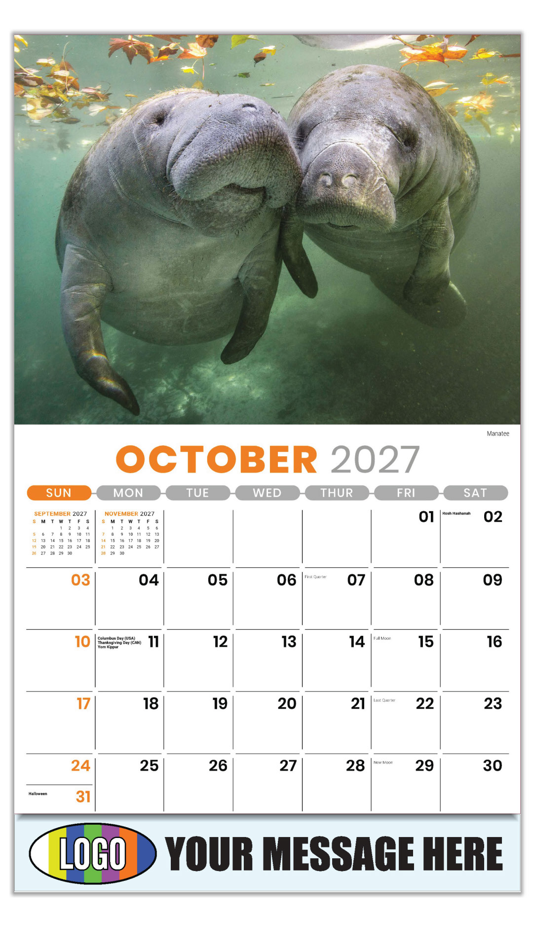 2027 International Wildlife Business Promotional Calendar