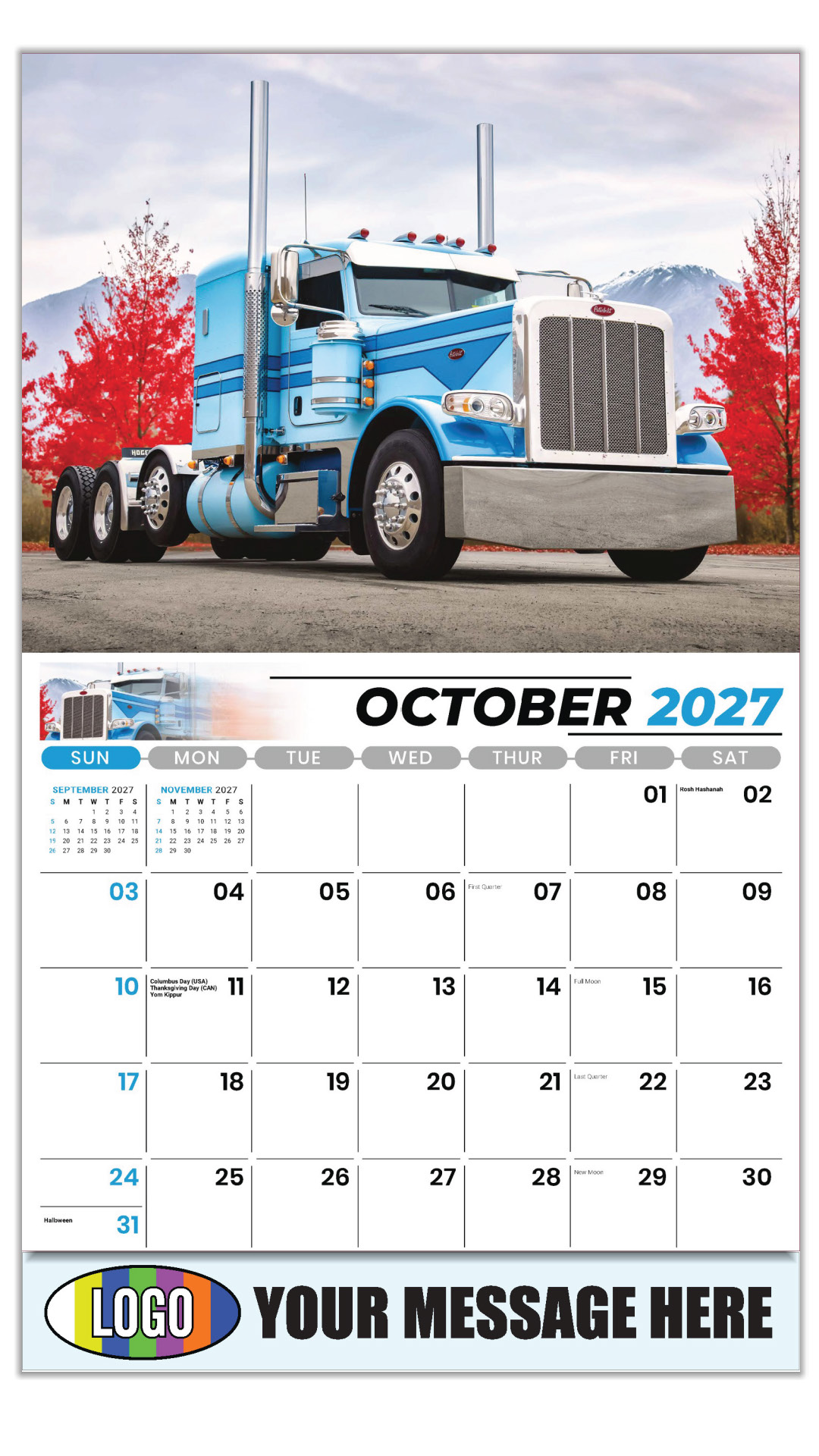 2027 Kings of the Road Business Promotional Calendar