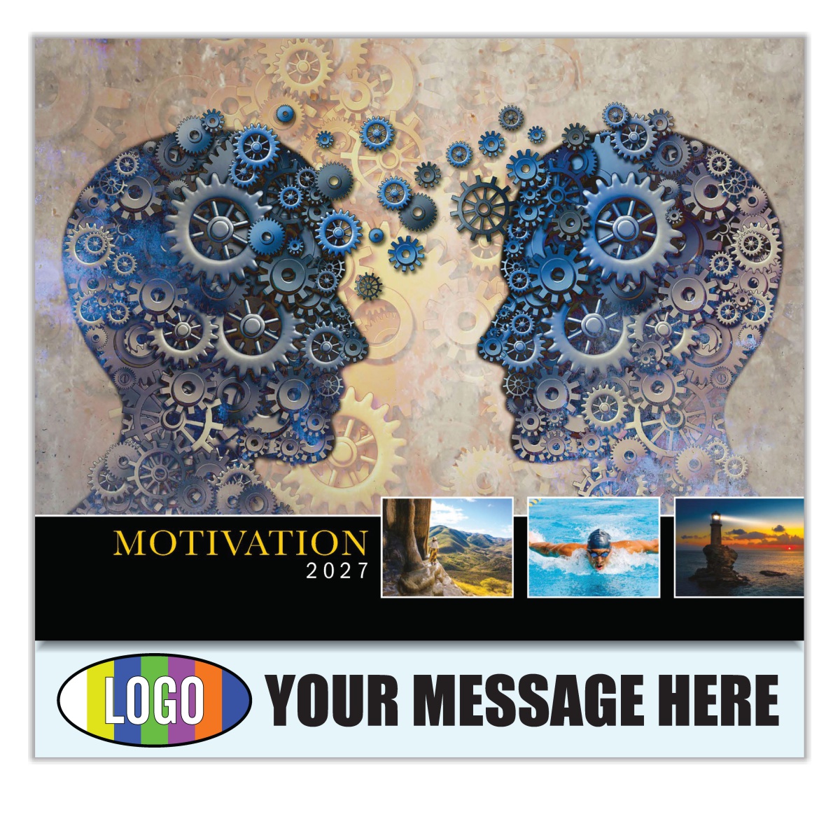 2027 Motivational Poster Business Promotional Calendar