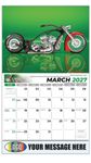 2027 Motorcycle Mania Business Promotional Calendar