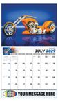 2027 Motorcycle Mania Business Promotional Calendar