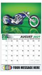 2027 Motorcycle Mania Business Promotional Calendar
