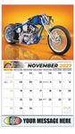 2027 Motorcycle Mania Business Promotional Calendar