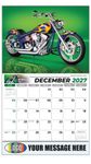 2027 Motorcycle Mania Business Promotional Calendar