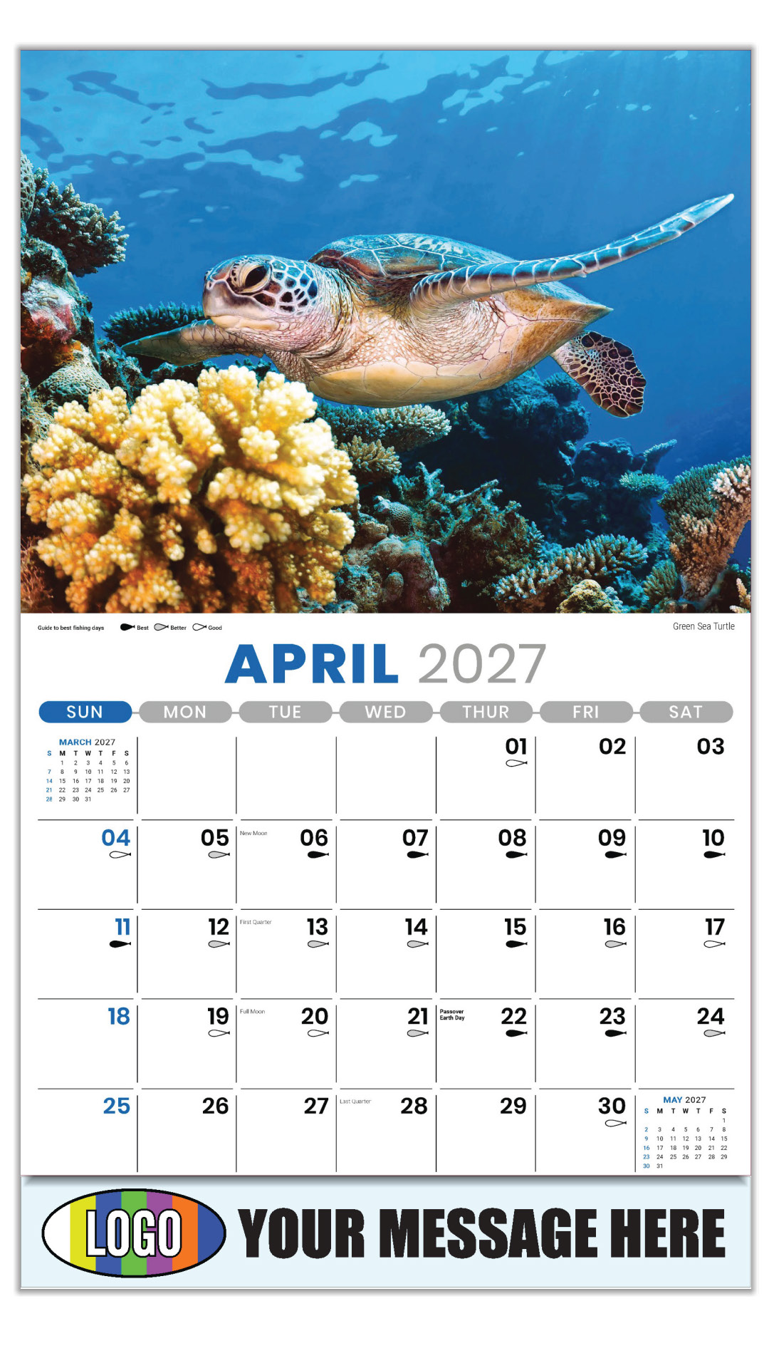 2027 North American Wildlife Business Promotional Calendar