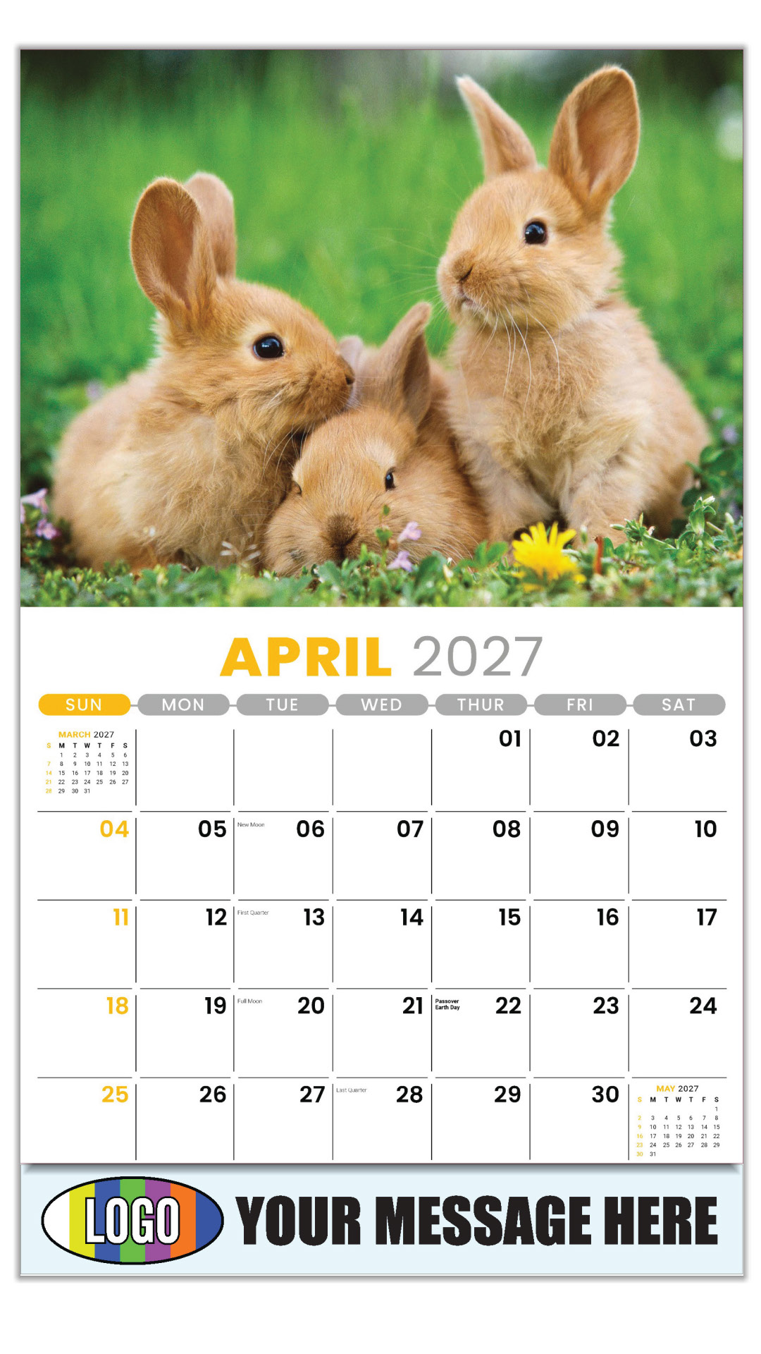 2027 Pets Business Promotional Calendar