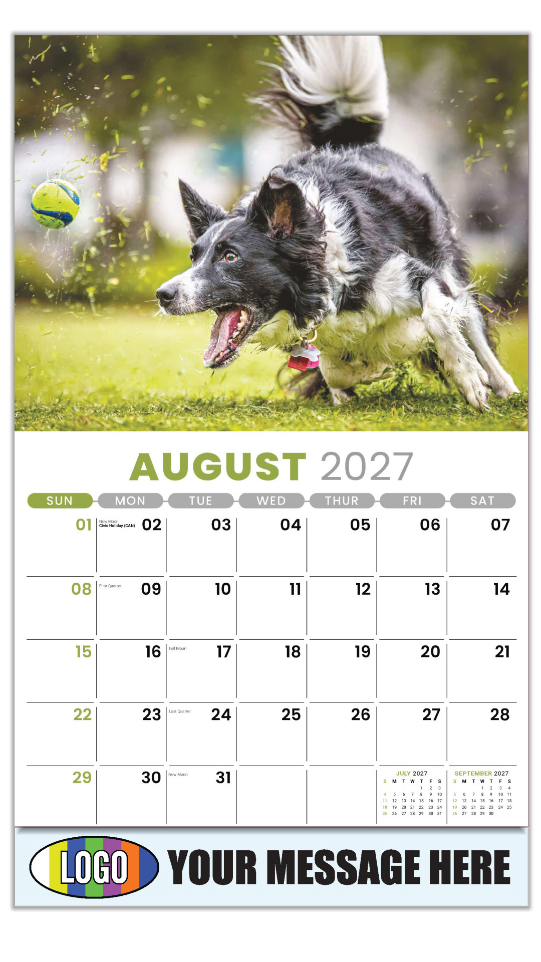 2027 Pets Business Promotional Calendar