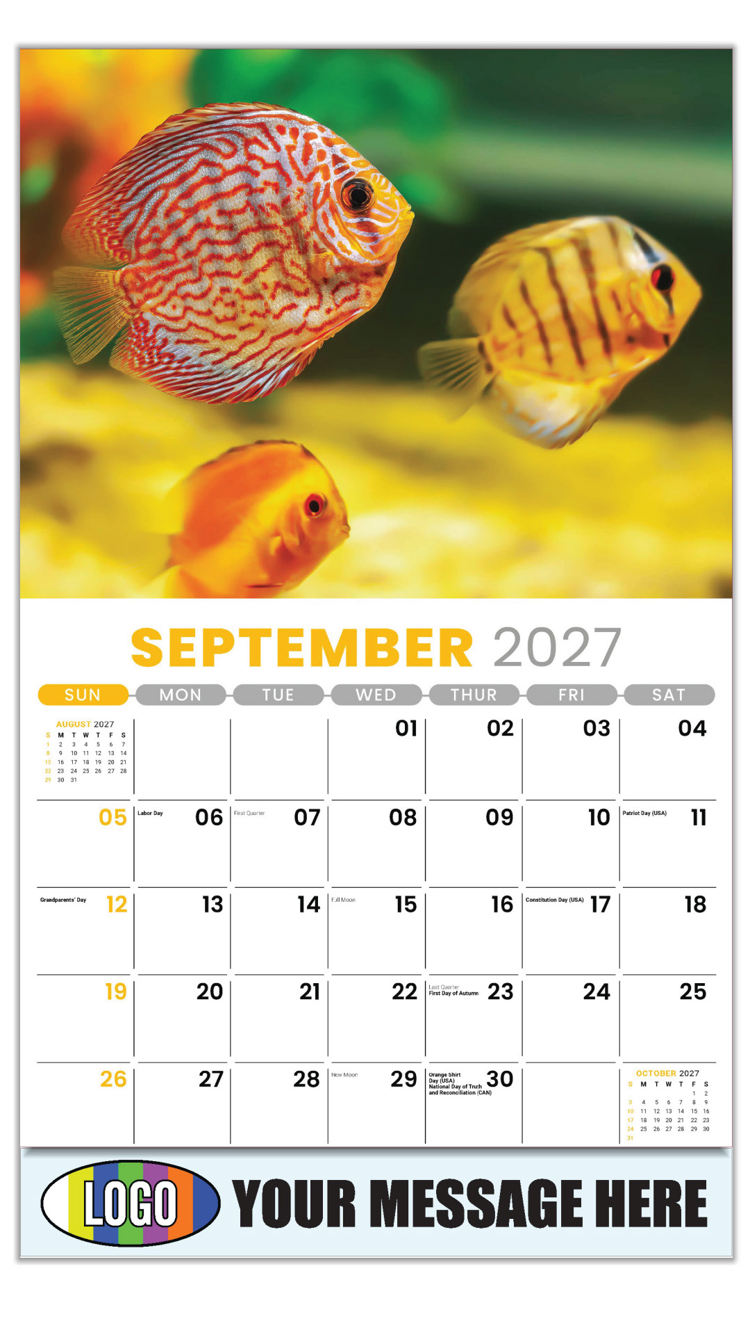 2027 Pets Business Promotional Calendar