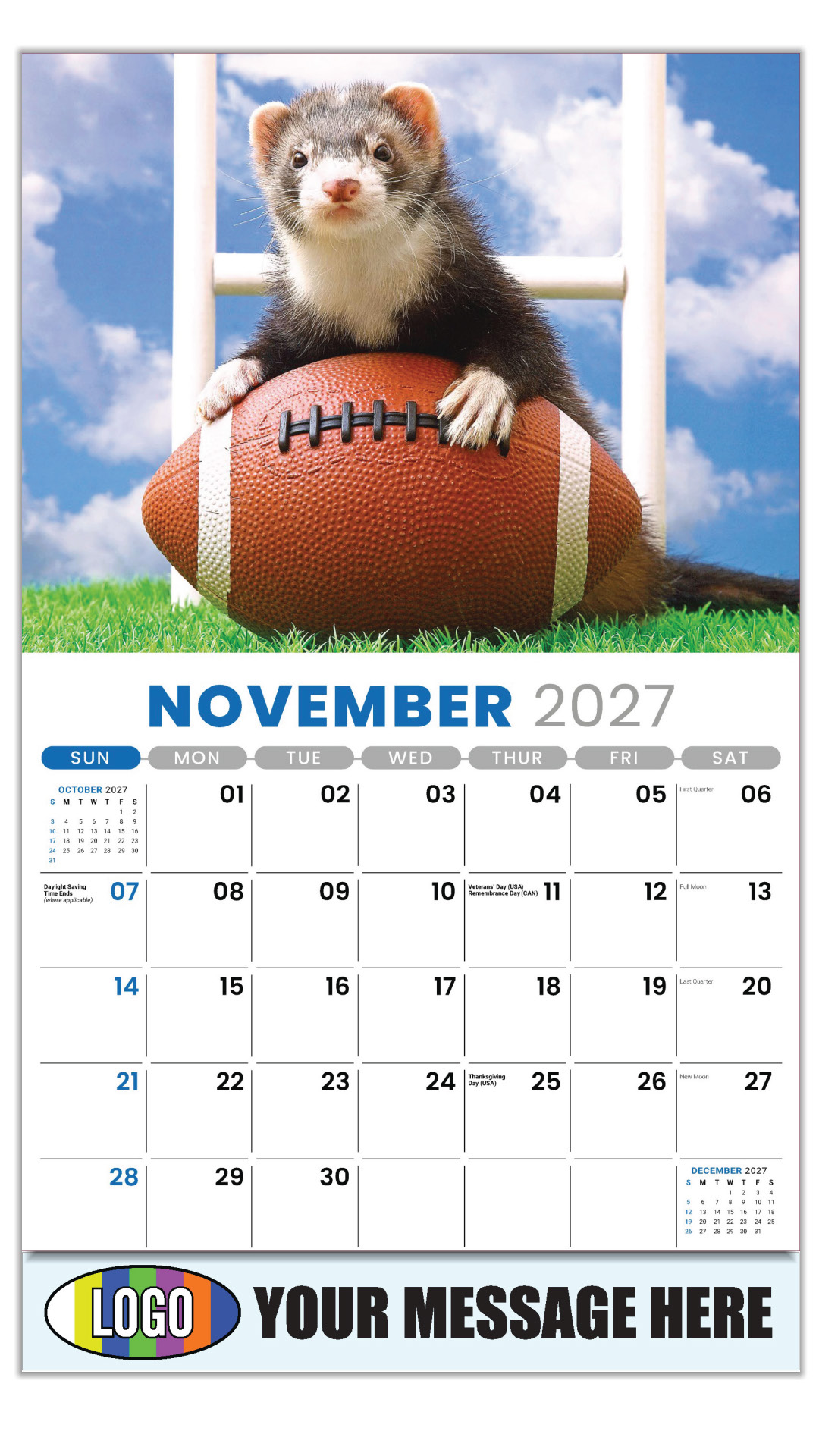 2027 Pets Business Promotional Calendar