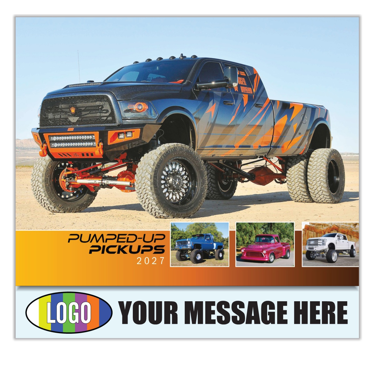 2027 Pumped-Up Pickups Business Promotional Calendar