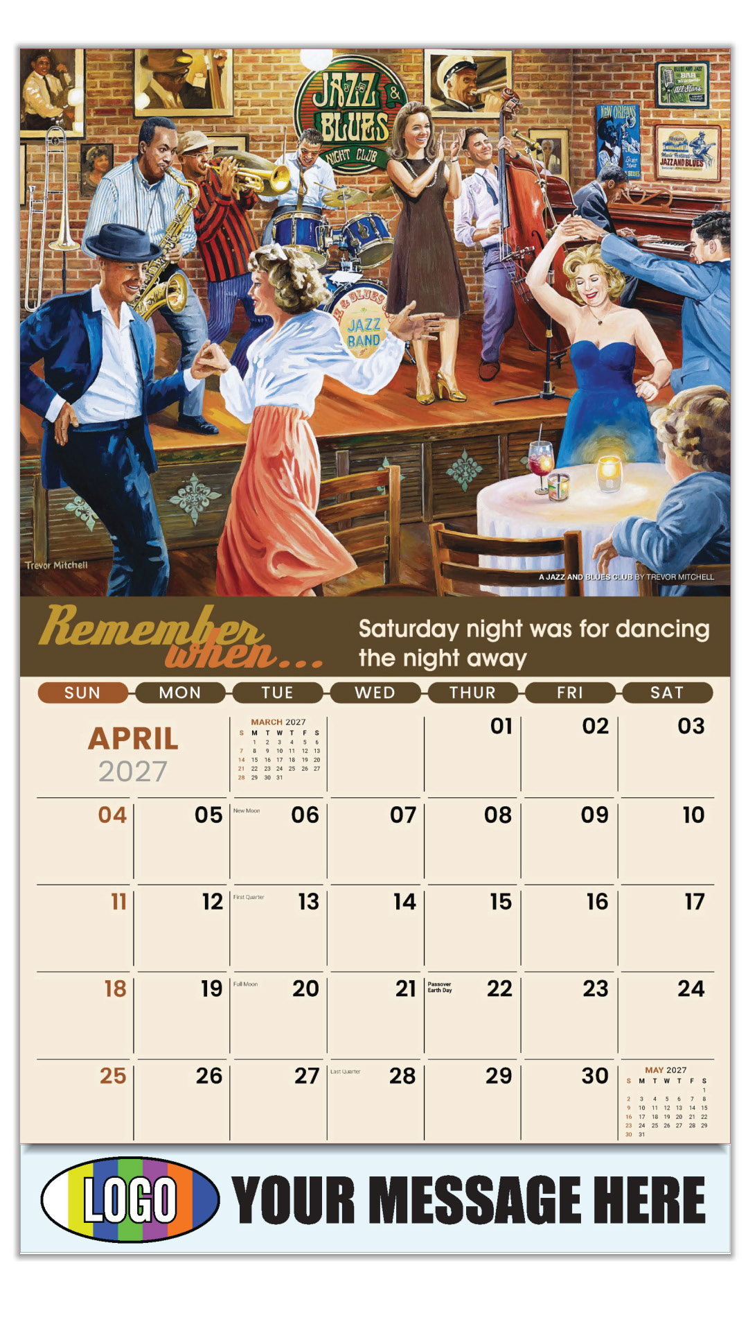 2027 Remember When... Business Promotional Calendar