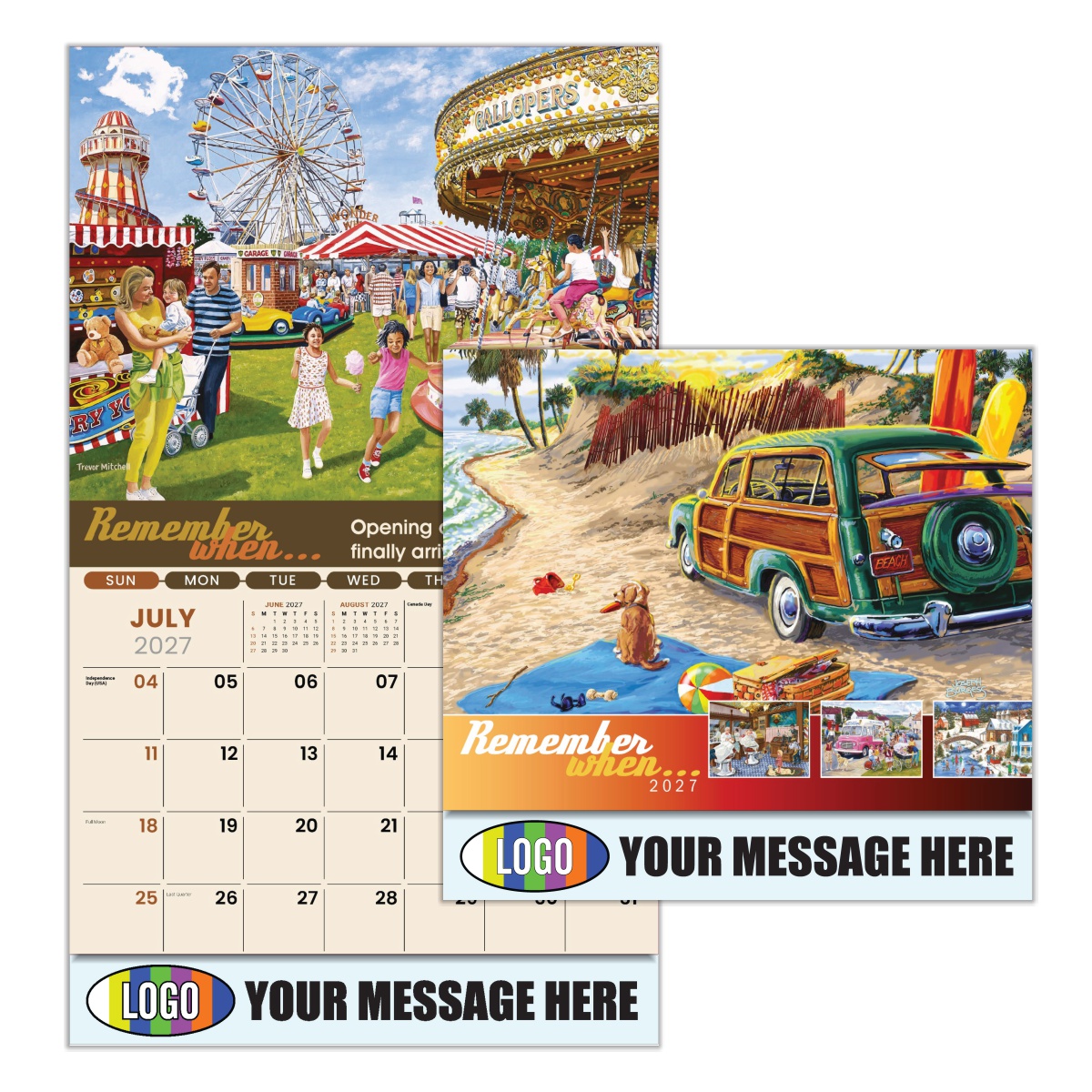 2027 Remember When... Business Promotional Calendar