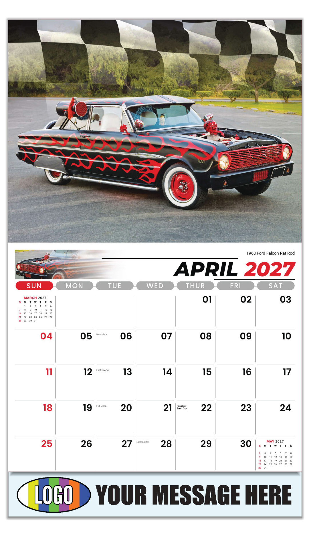 2027 Road Warriors Business Promotional Calendar