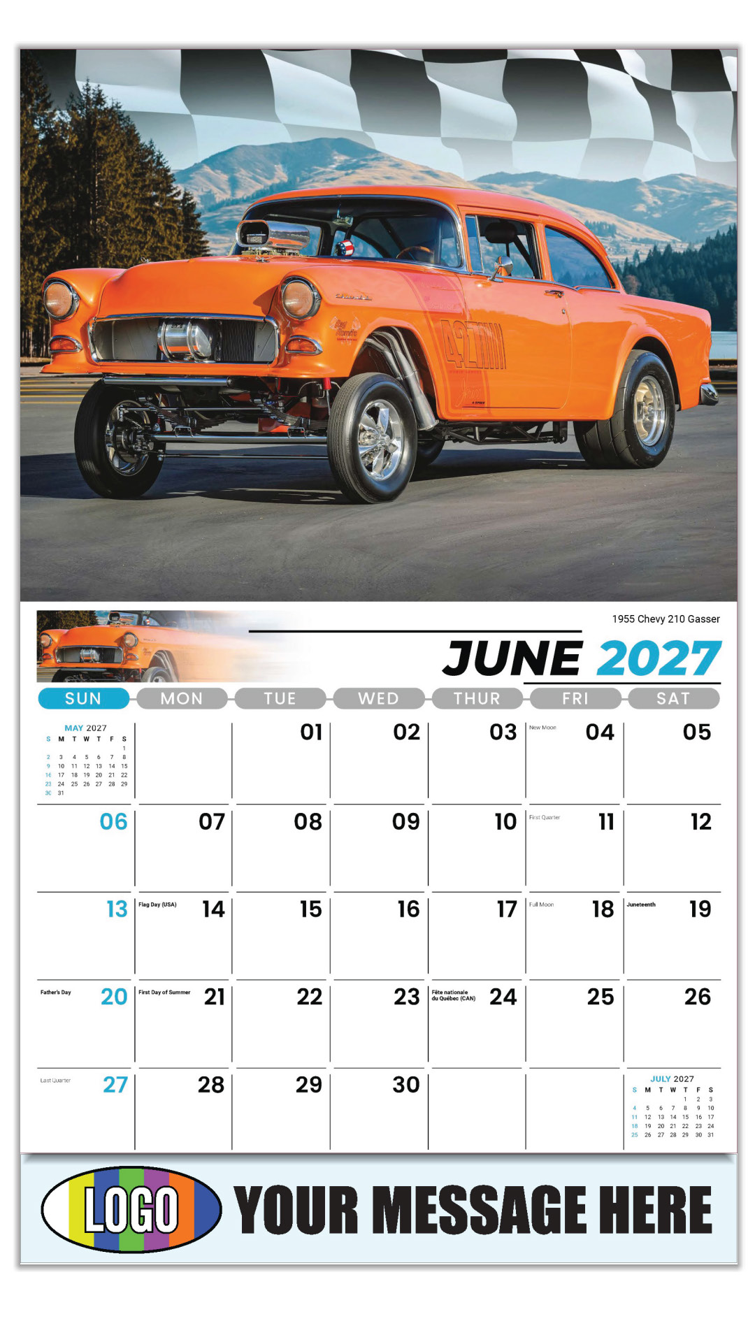 2027 Road Warriors Business Promotional Calendar