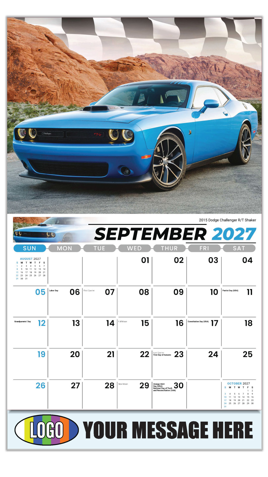 2027 Road Warriors Business Promotional Calendar