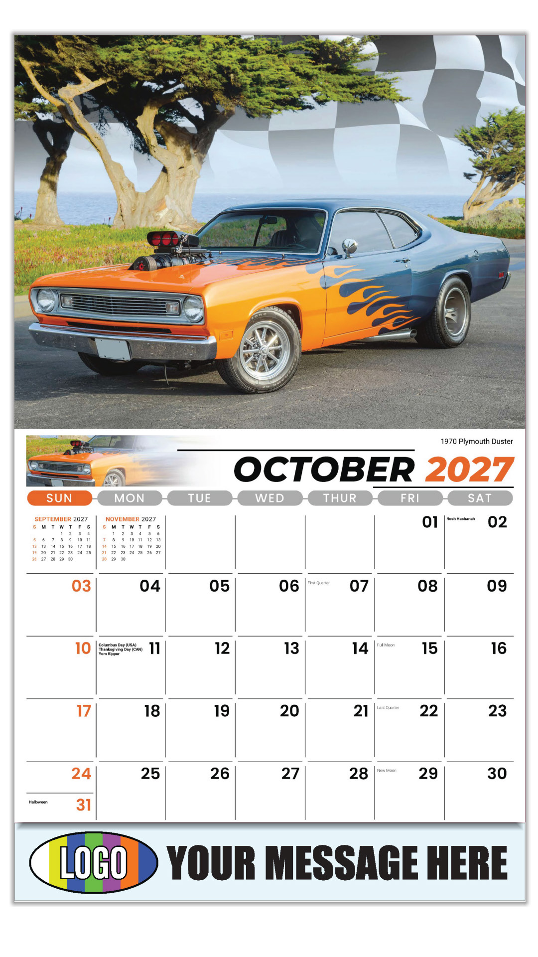 2027 Road Warriors Business Promotional Calendar