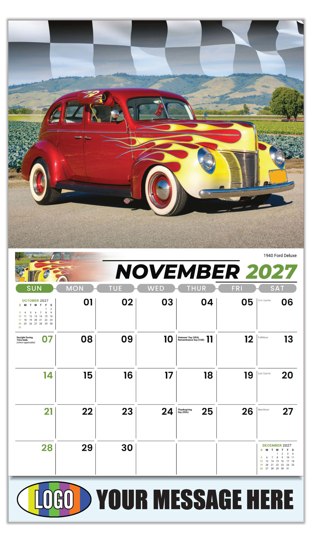 2027 Road Warriors Business Promotional Calendar