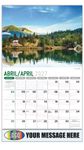 2027 Bilingual Business Promotional Calendar - Scenes of America