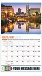 2027 Bilingual Business Promotional Calendar - Scenes of America