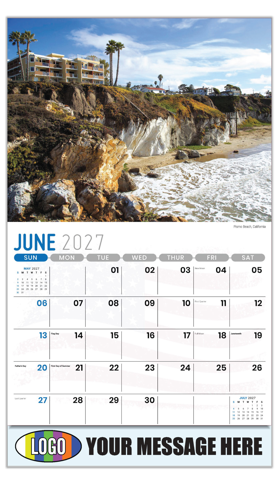 2027 Scenes of America Business Promotional Calendar