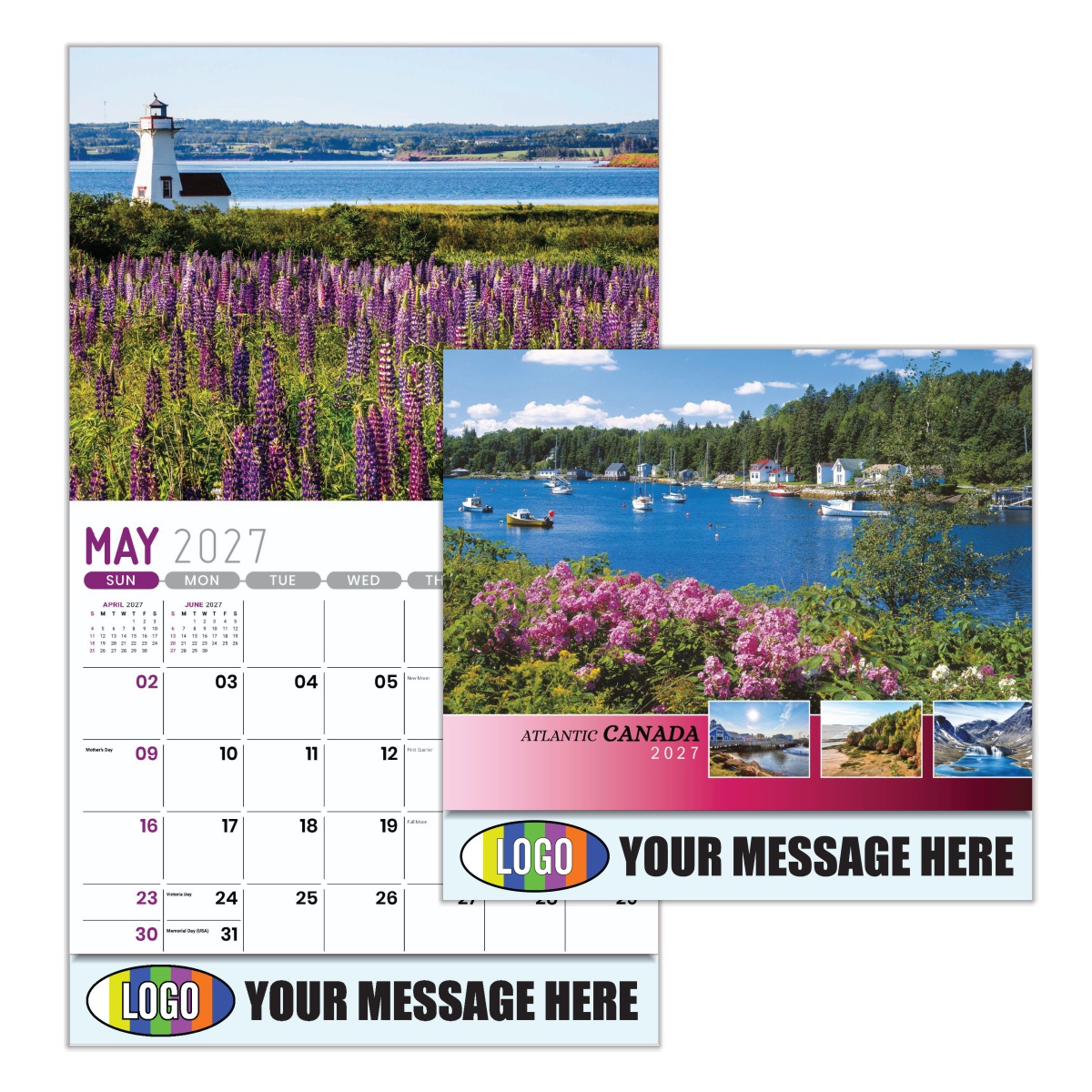 2027 Scenes of Atlantic Canada Business Promotional Calendar