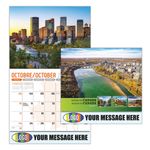 2027 Bilingual Business Promotional Calendar - Scenes of Canada