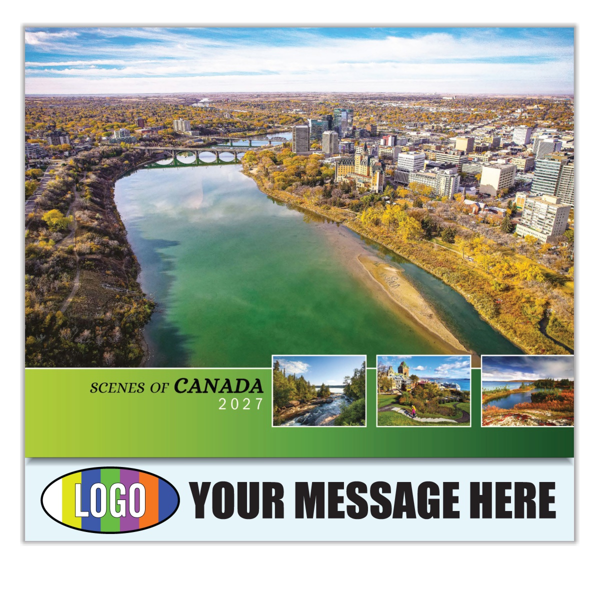 2027 Scenes of Canada Business Promotional Calendar