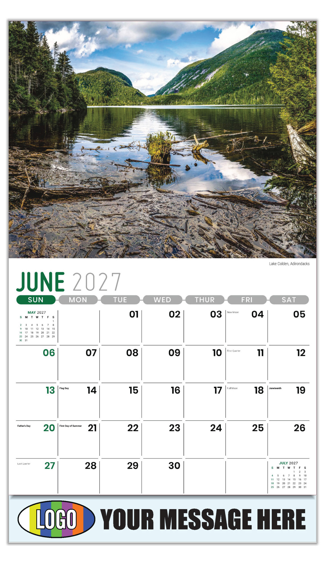 2027 Scenes of New York Business Promotional Calendar