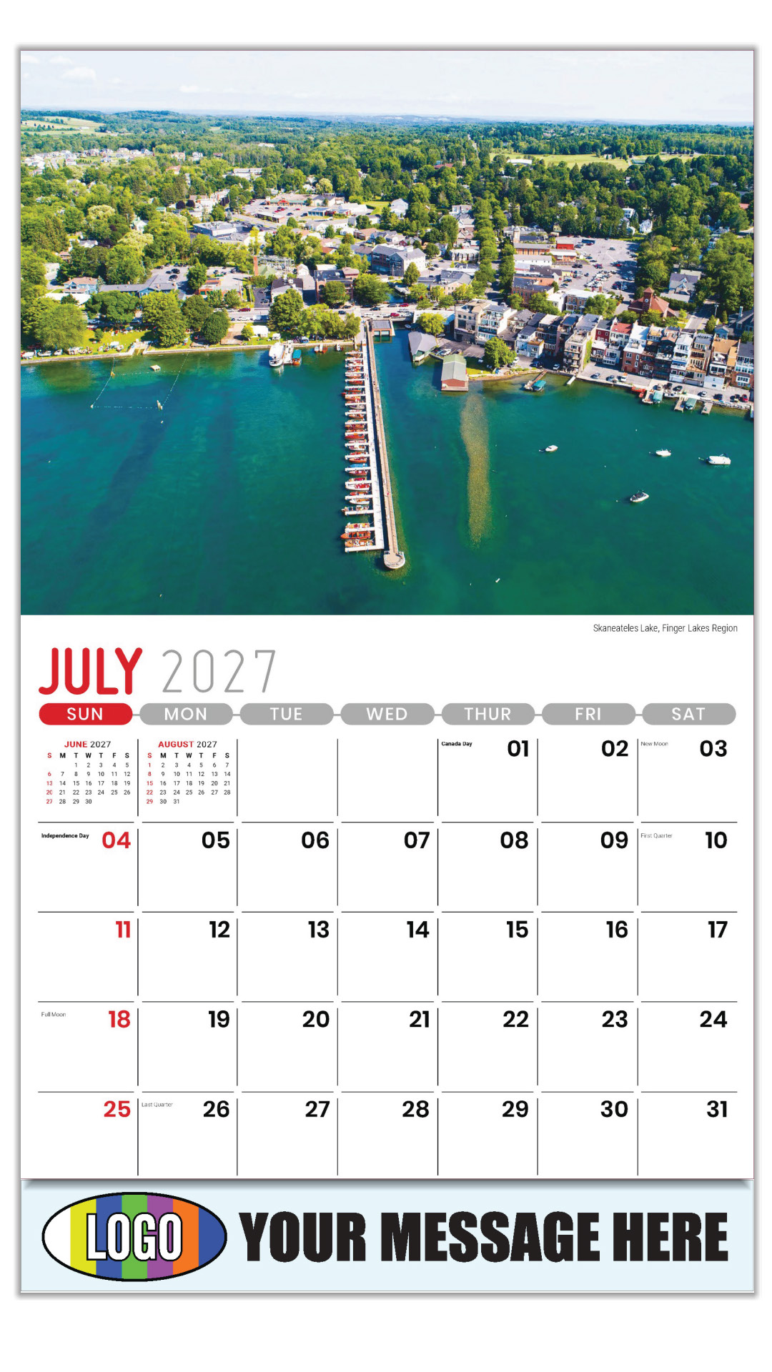 2027 Scenes of New York Business Promotional Calendar