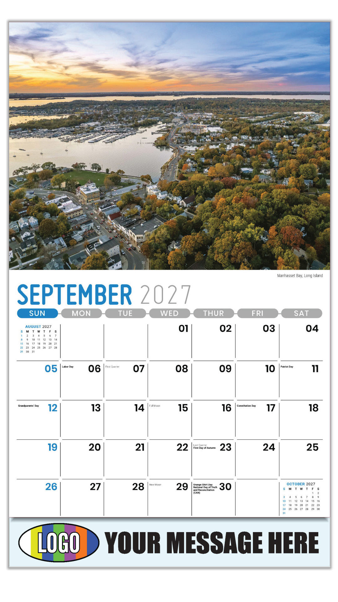 2027 Scenes of New York Business Promotional Calendar