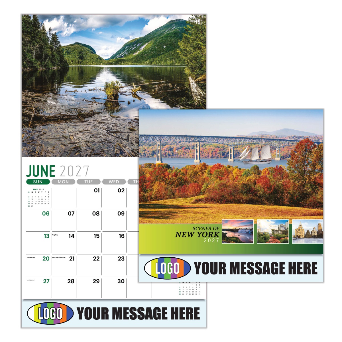 2027 Scenes of New York Business Promotional Calendar