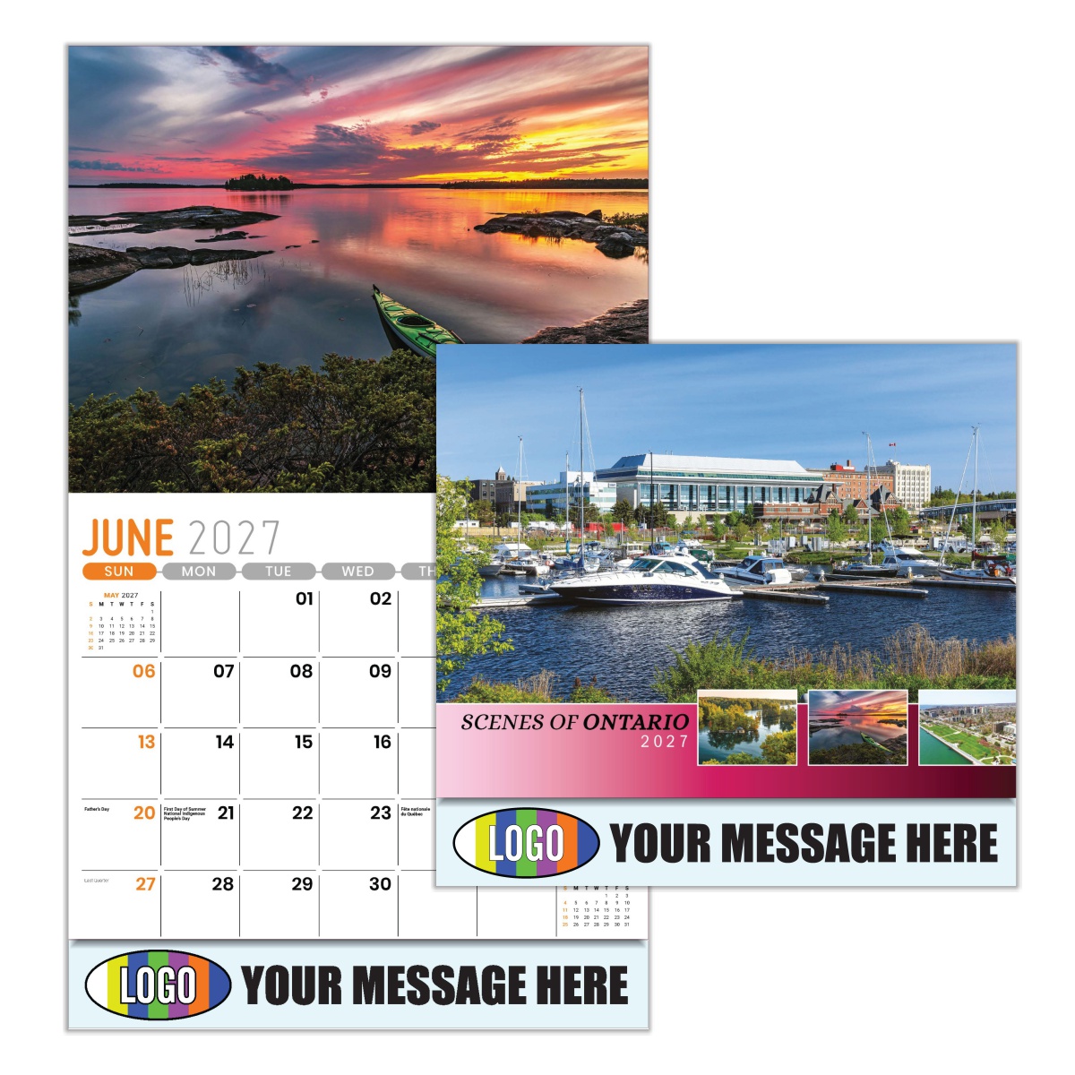2027 Scenes of Ontario Business Promotional Calendar