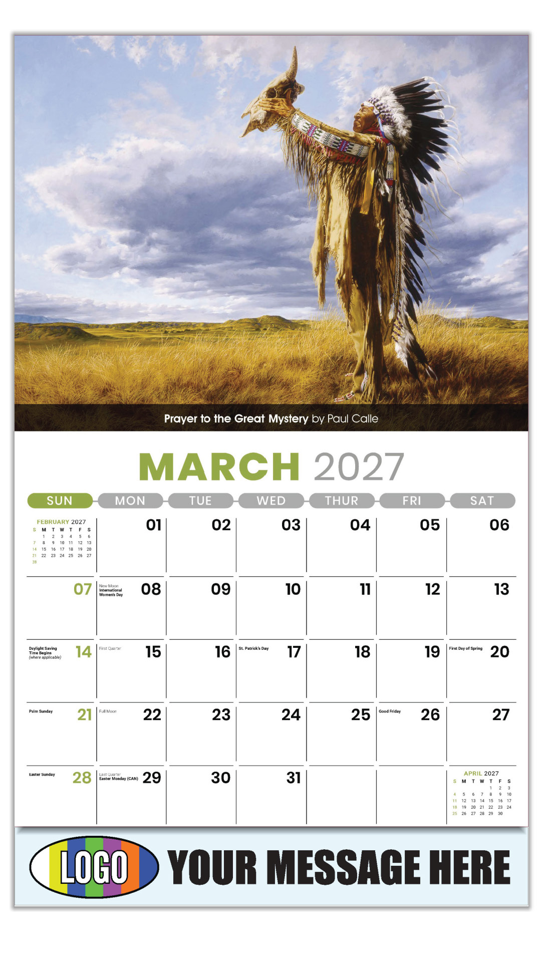 2027 Spirit of the West Business Promotional Calendar