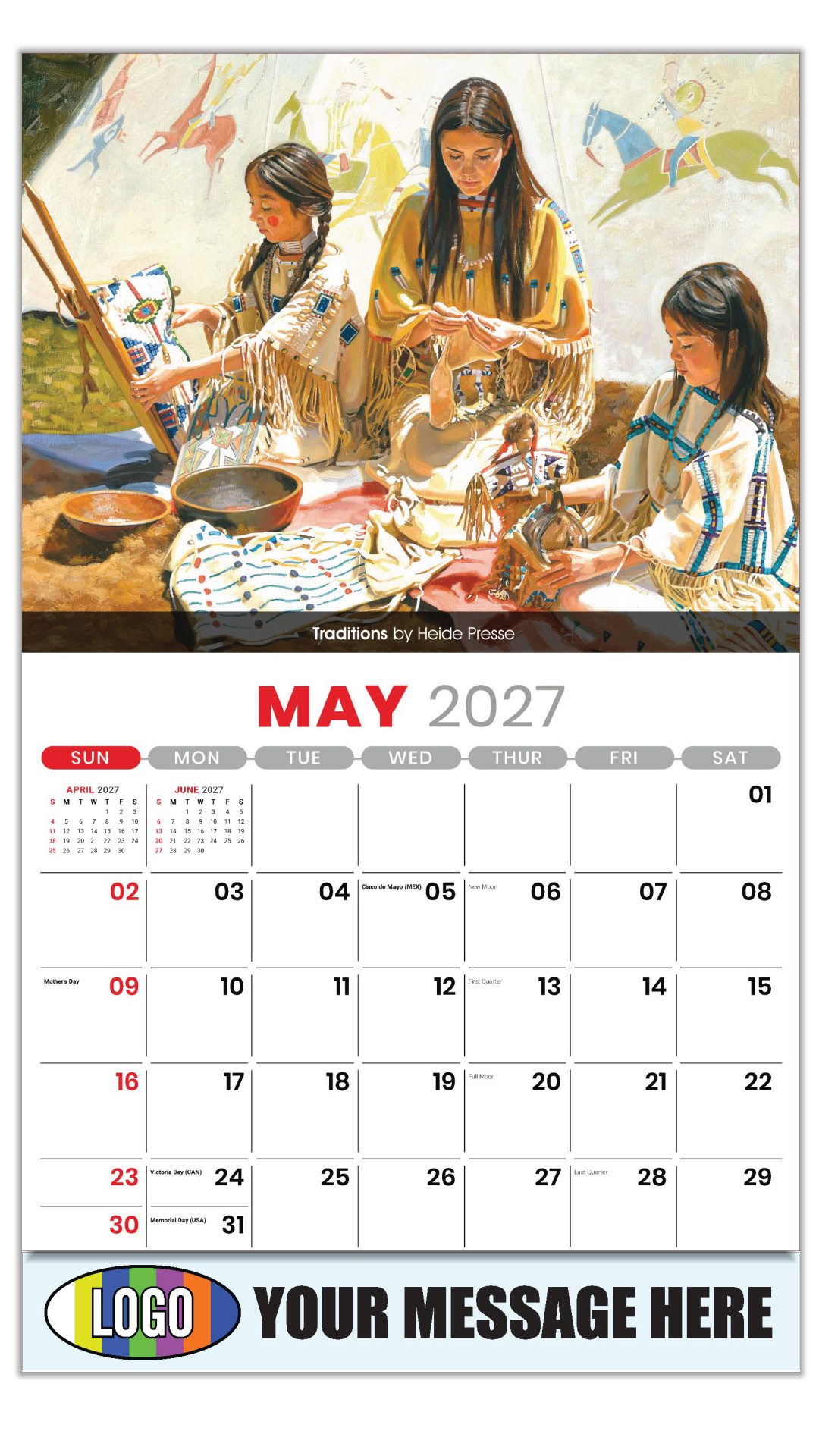 2027 Spirit of the West Business Promotional Calendar