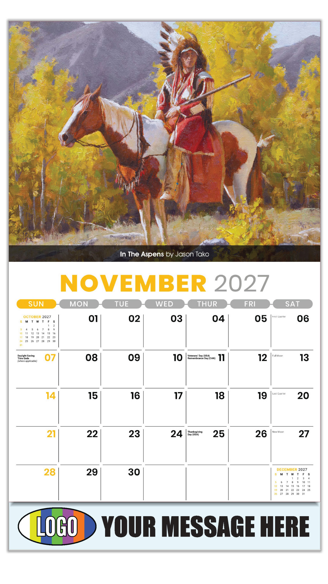 2027 Spirit of the West Business Promotional Calendar