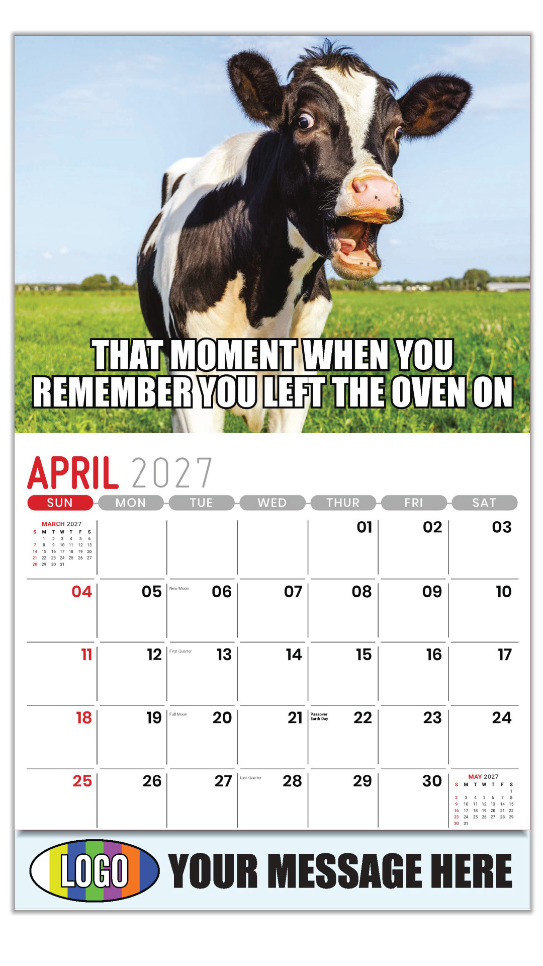 2027 The Memeing of Life Business Promotional Calendar