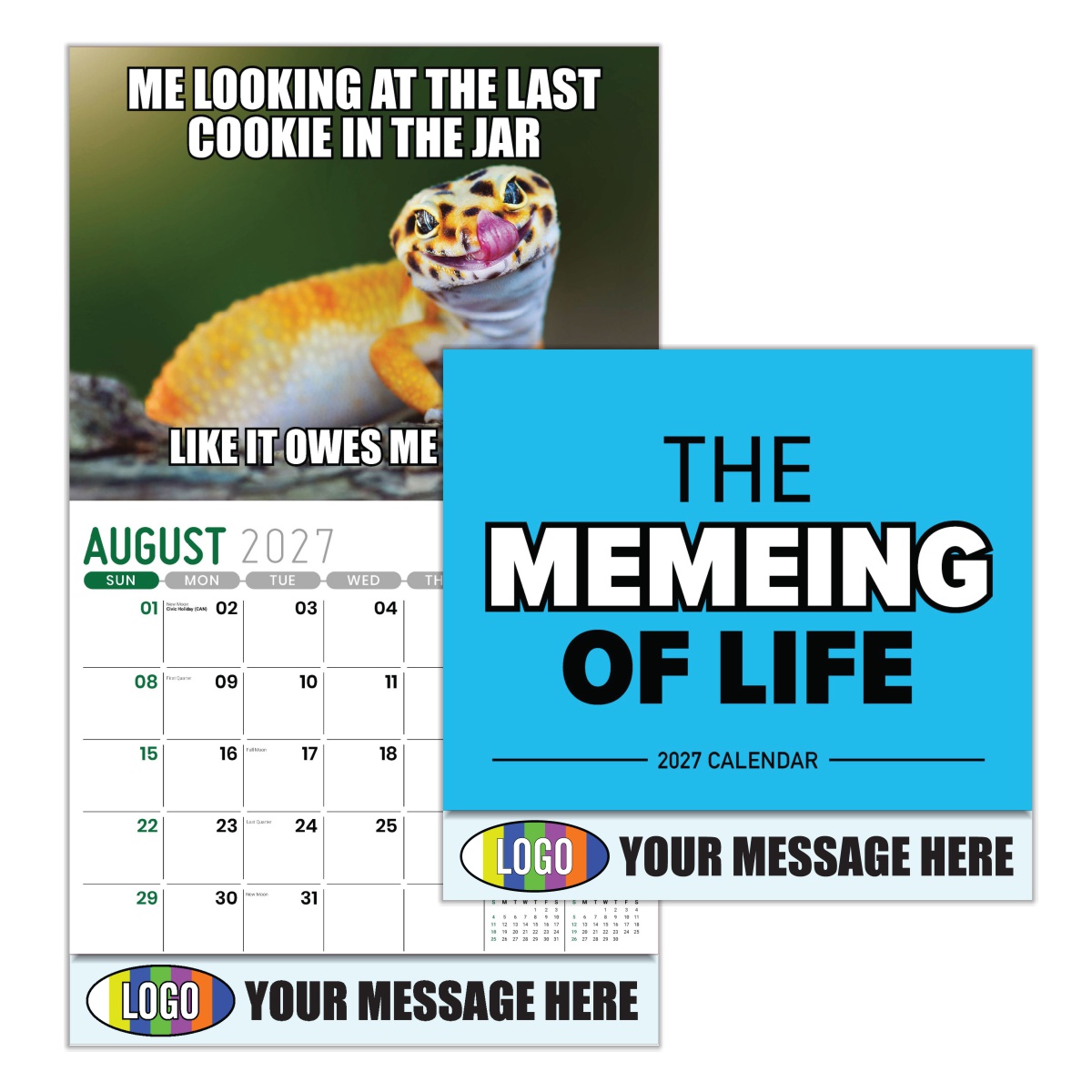 2027 The Memeing of Life Business Promotional Calendar