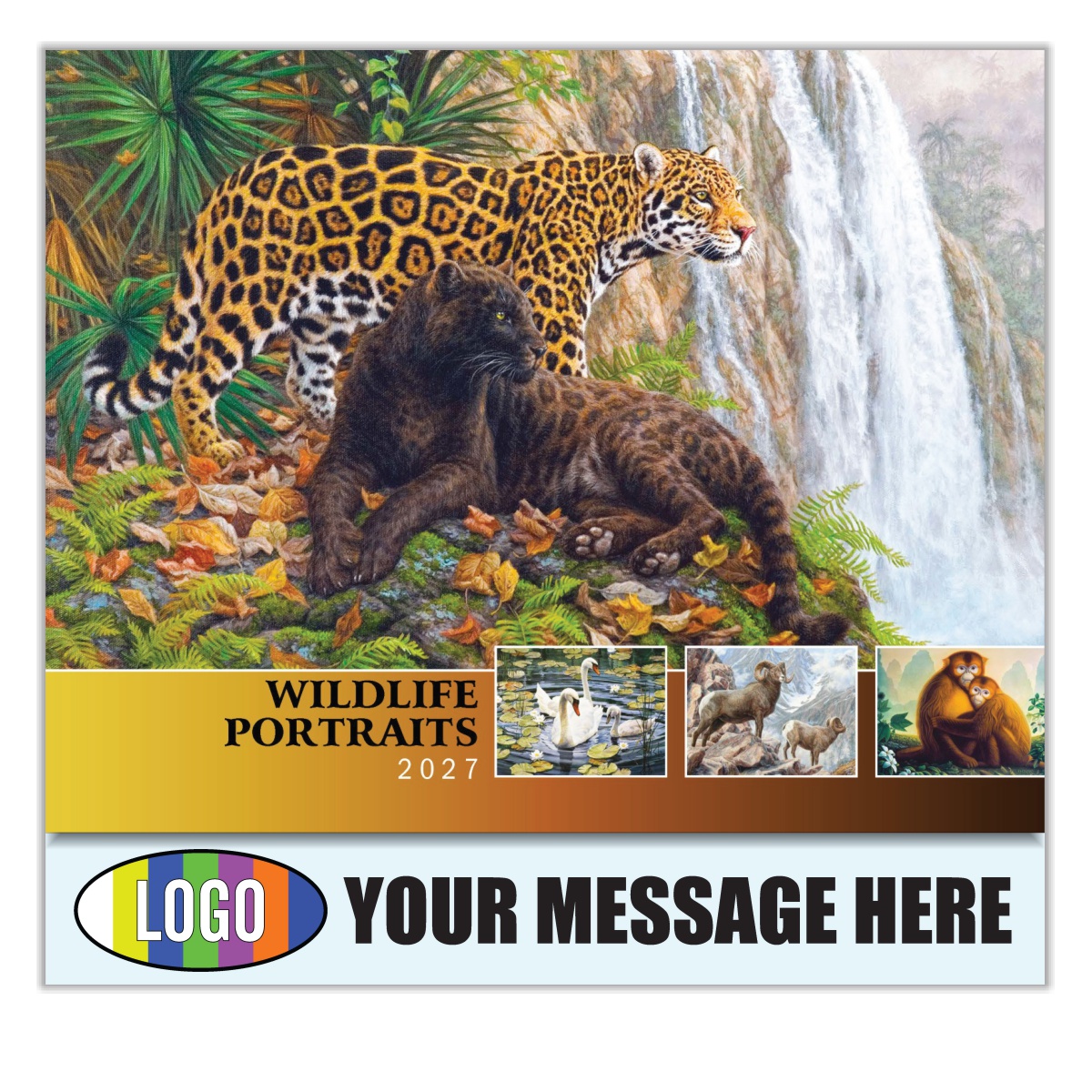 2026 Wildlife Portraits Business Promotional Calendar