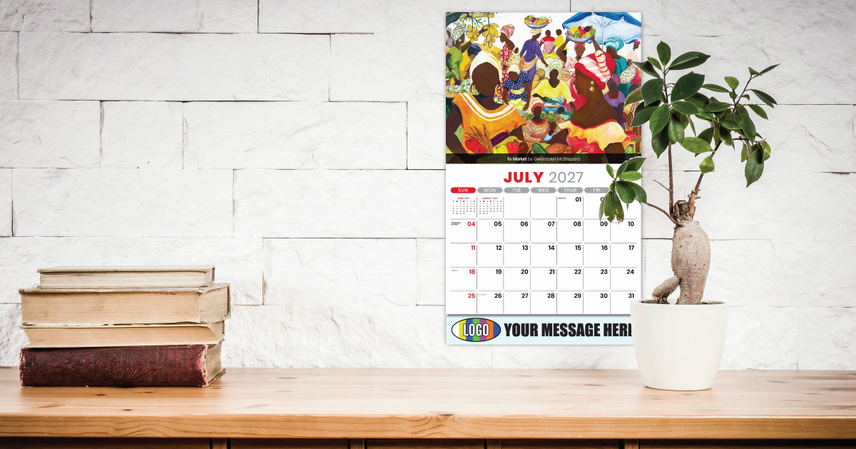 2027 Celebration of African-American Art Business Promotional Calendar