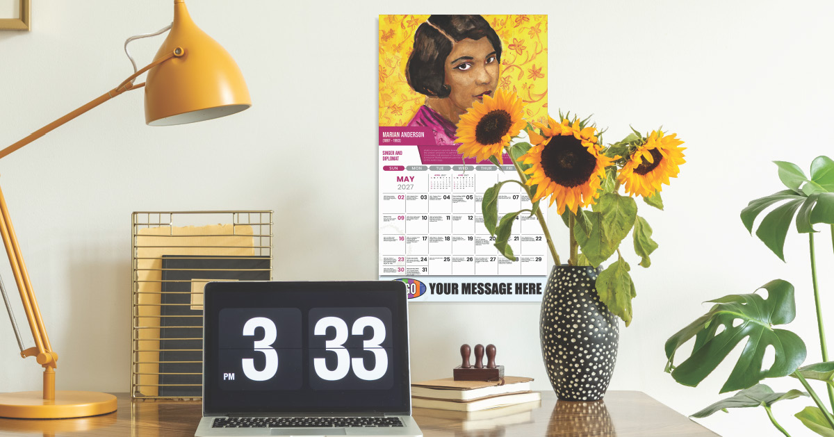 2027 Black History Business Promotional Calendar