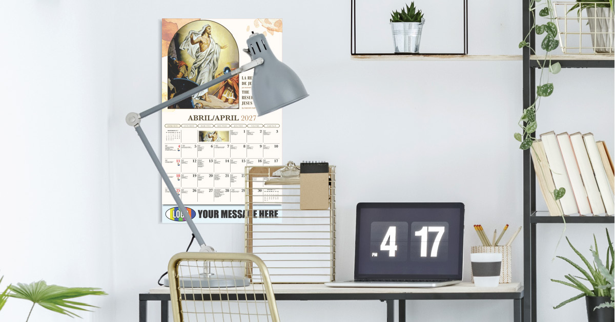 2027 Bilingual Catholic Inspirations Business Promotional Calendar