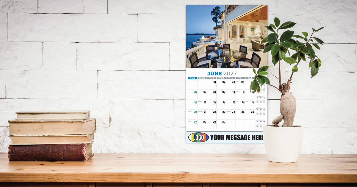 2027 Decor and Design Business Promotional Calendar