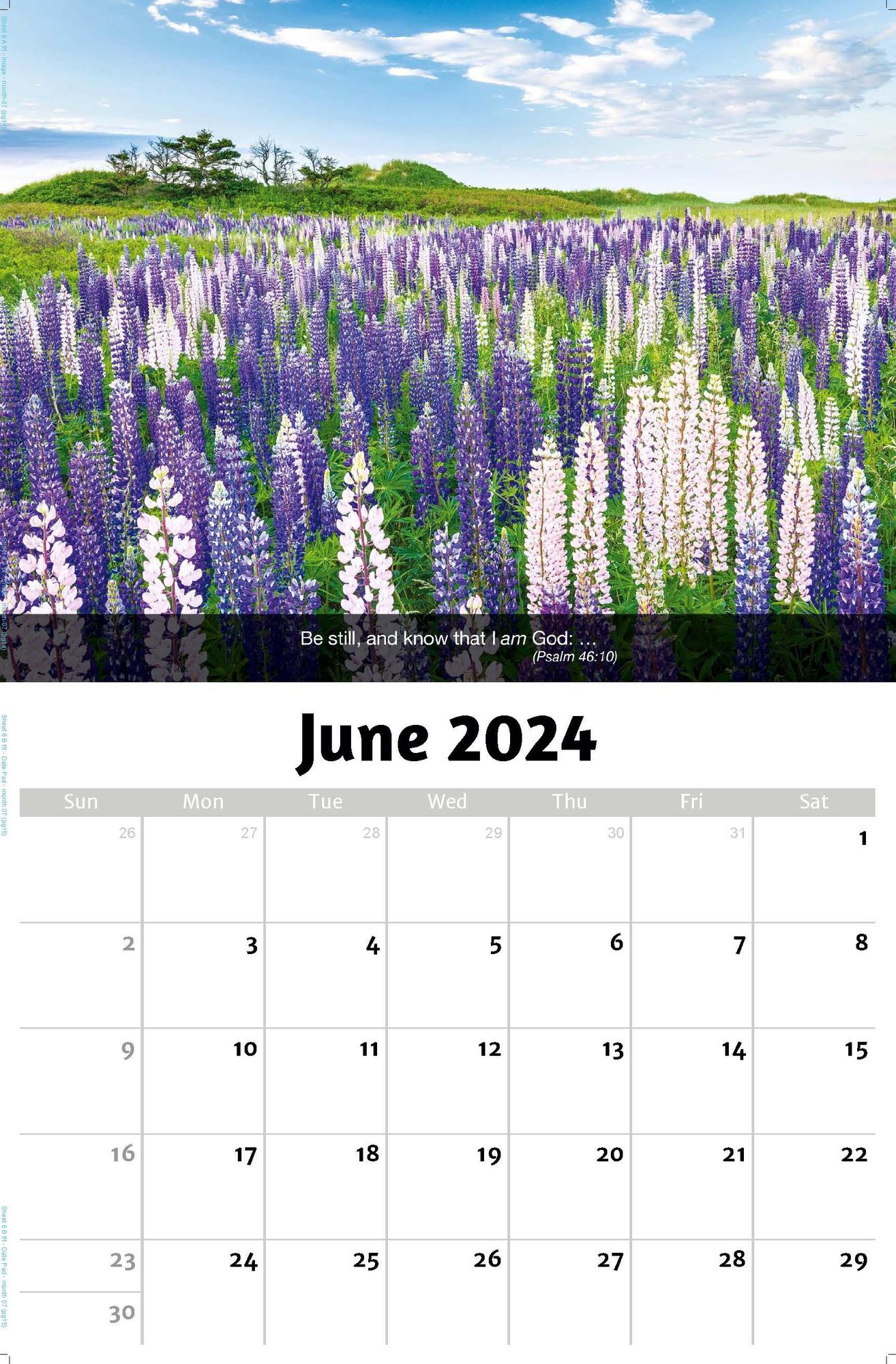 2024 Wall Calendar | Faith Passages