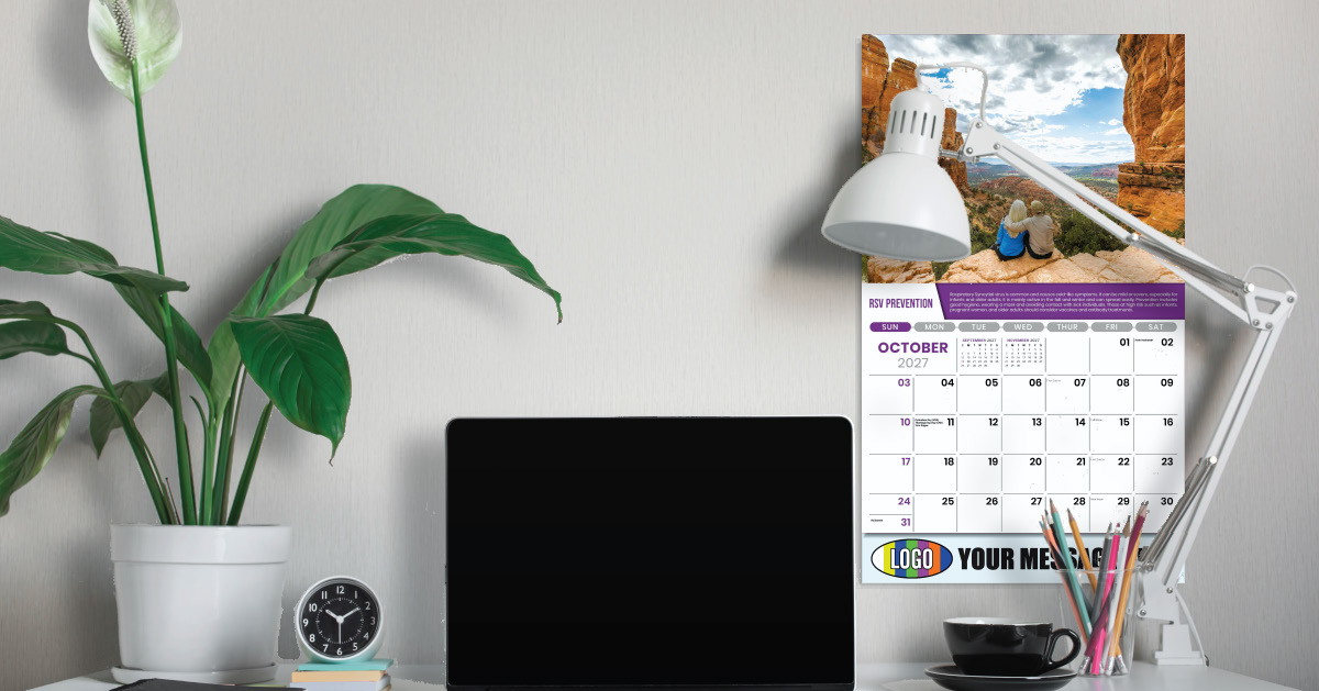 2027 Health Tips Business Promotional Calendar