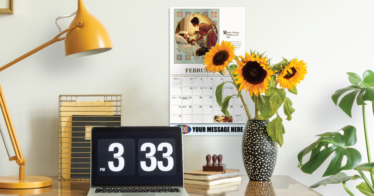 2027 Norman Rockwell Business Promotional Calendar - Memorable Images