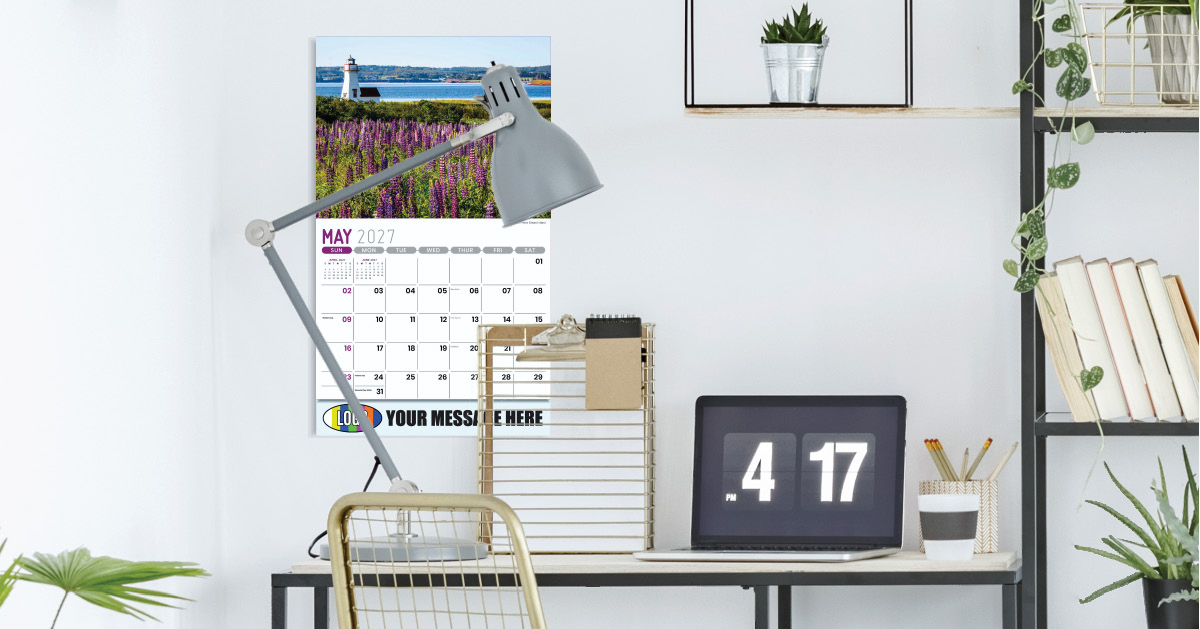 2027 Scenes of Atlantic Canada Business Promotional Calendar